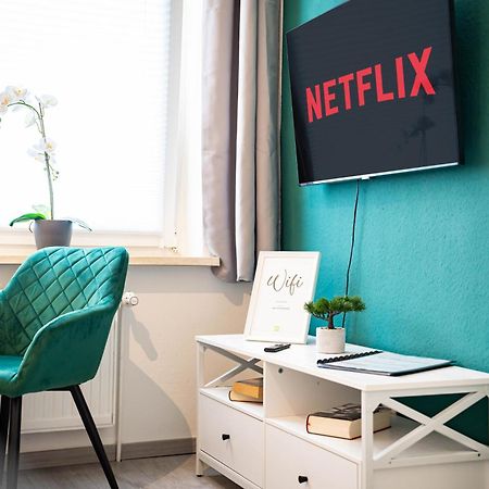 Apartmento Blue Magdeburg - Zentral - Wifi - Netflix Bagian luar foto