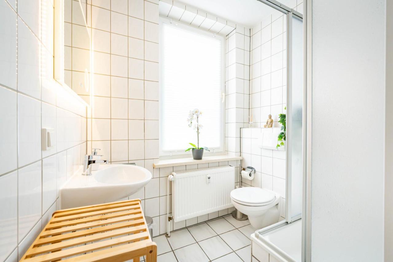 Apartmento Blue Magdeburg - Zentral - Wifi - Netflix Bagian luar foto