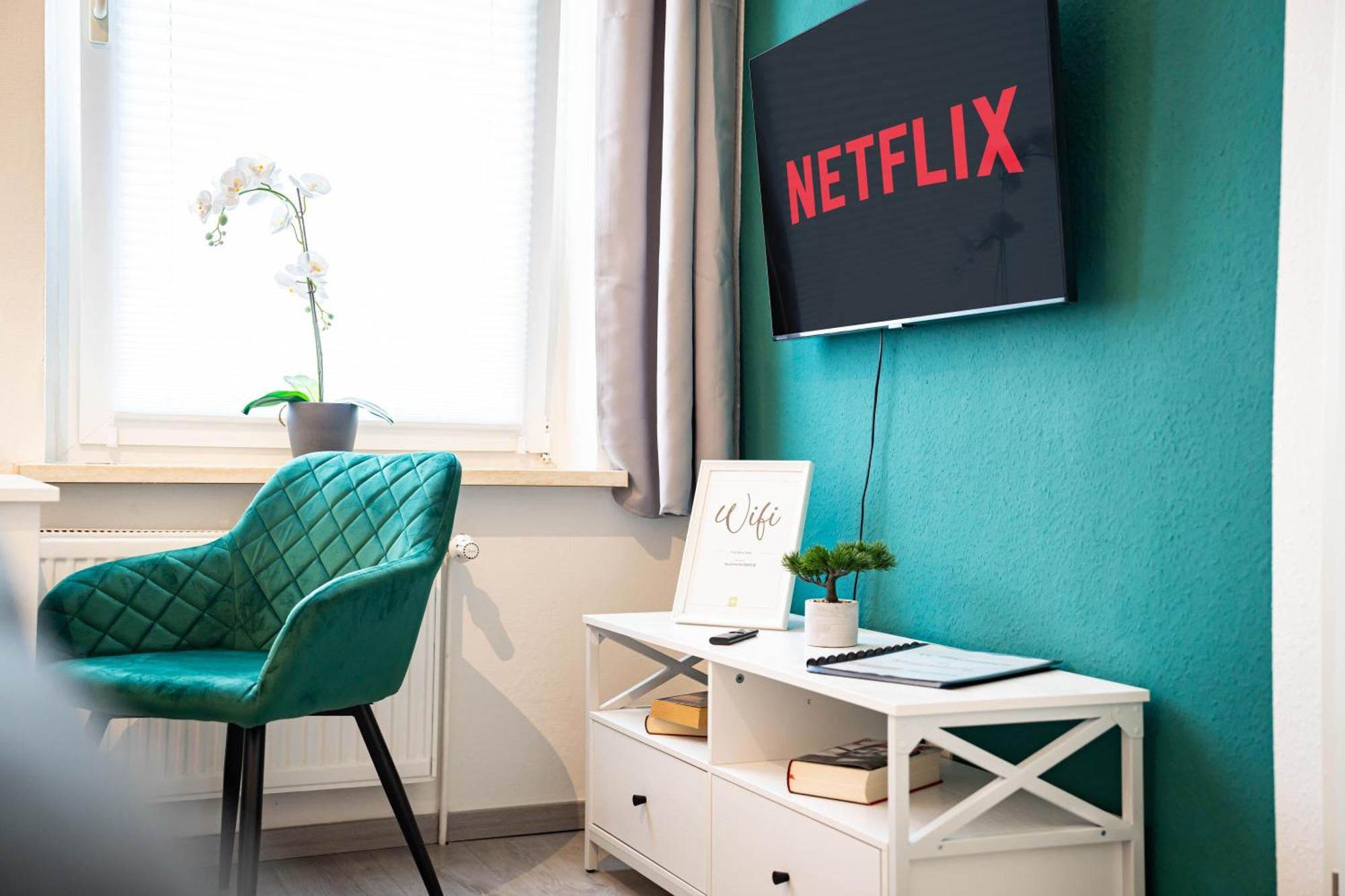 Apartmento Blue Magdeburg - Zentral - Wifi - Netflix Bagian luar foto