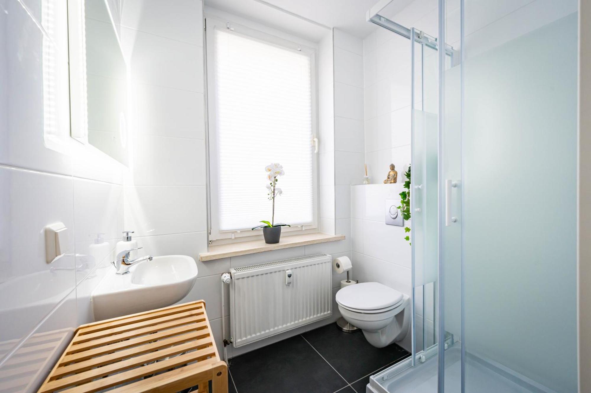 Apartmento Blue Magdeburg - Zentral - Wifi - Netflix Bagian luar foto