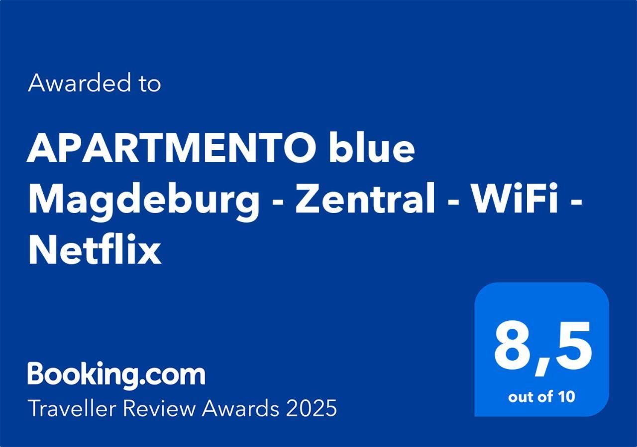 Apartmento Blue Magdeburg - Zentral - Wifi - Netflix Bagian luar foto